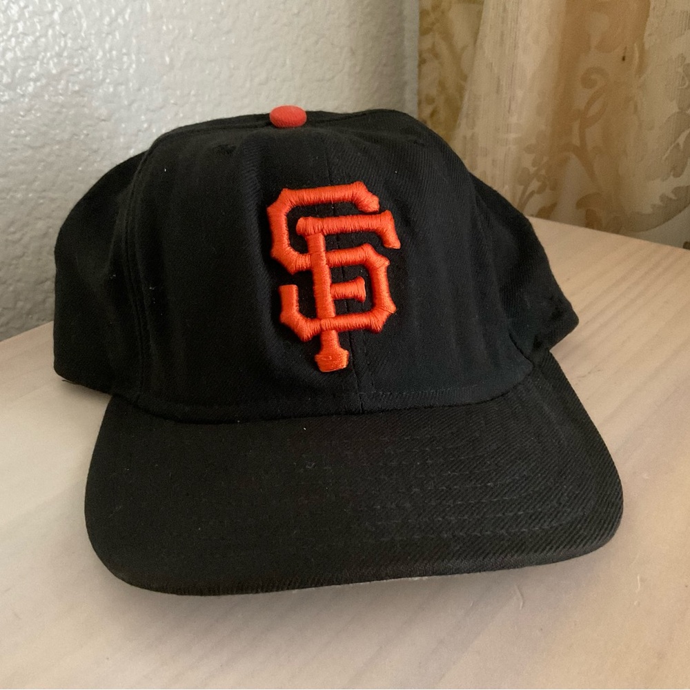 SF Black and Orange Baseball Cap
